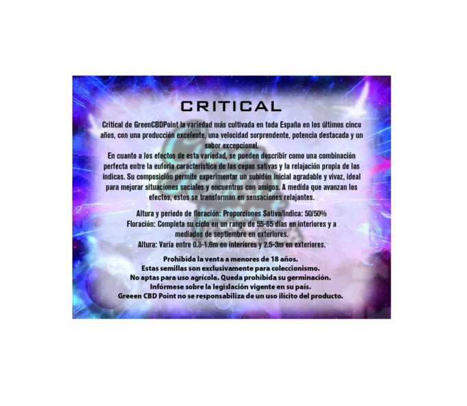 Critical Green CBD Point