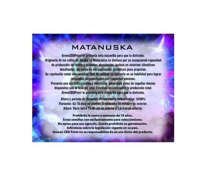 Matanuska Green CBD Point