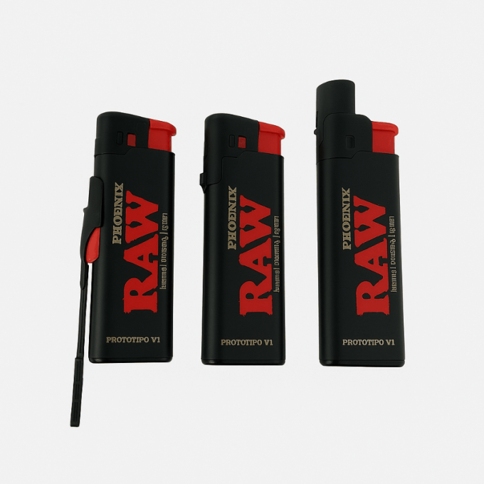 Raw Phoenix Lighter – Encendedor antiviento original de la marca RAW