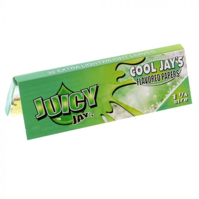 Juicy Jays 1¼ Cool Jays Menthol PAPEL SABOR