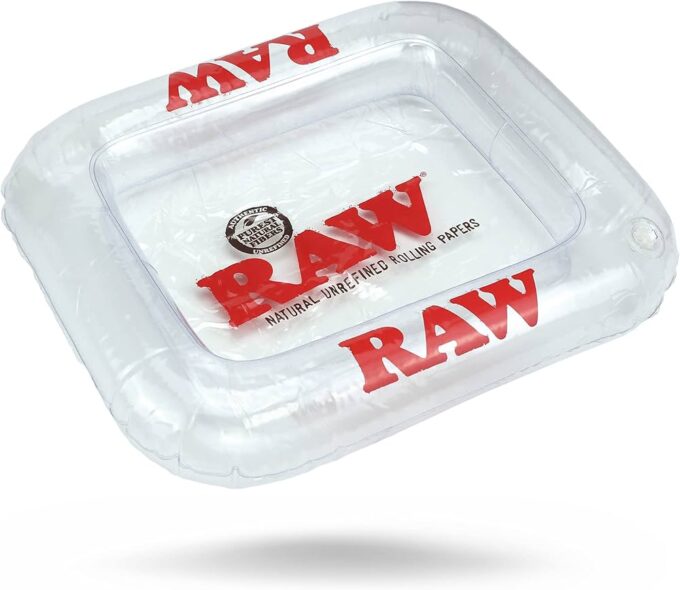 Bandeja Inflable RAW para Piscina – Accesorio Flotante de Liar para Fumadores en Verano