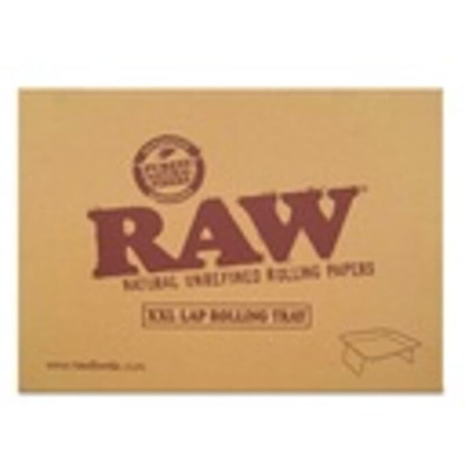 Bandeja RAW Classic con patas metálicas plegables para liar porros